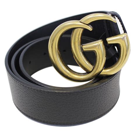 authentic black Gucci belt